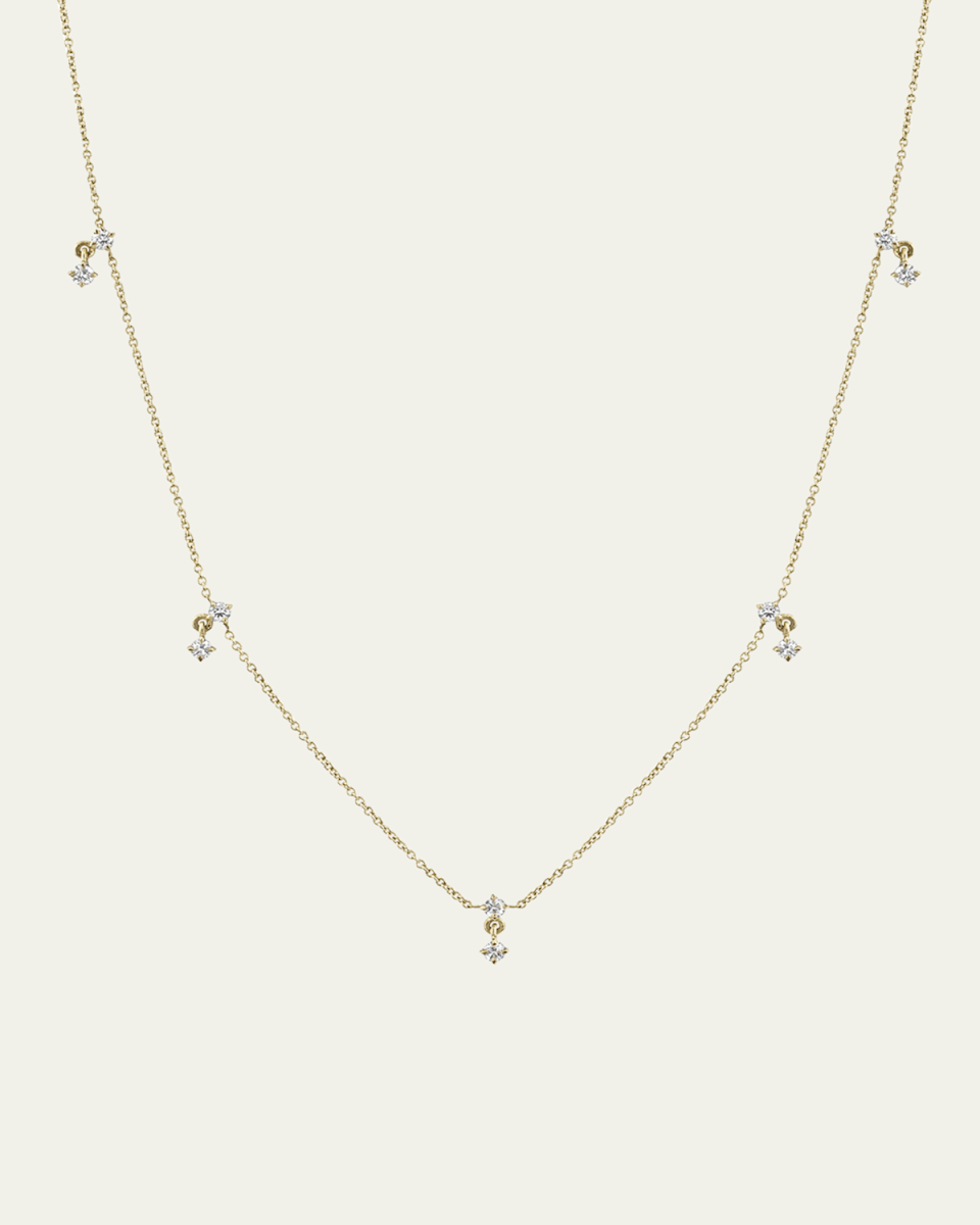 Eclat Diamond Station Necklace